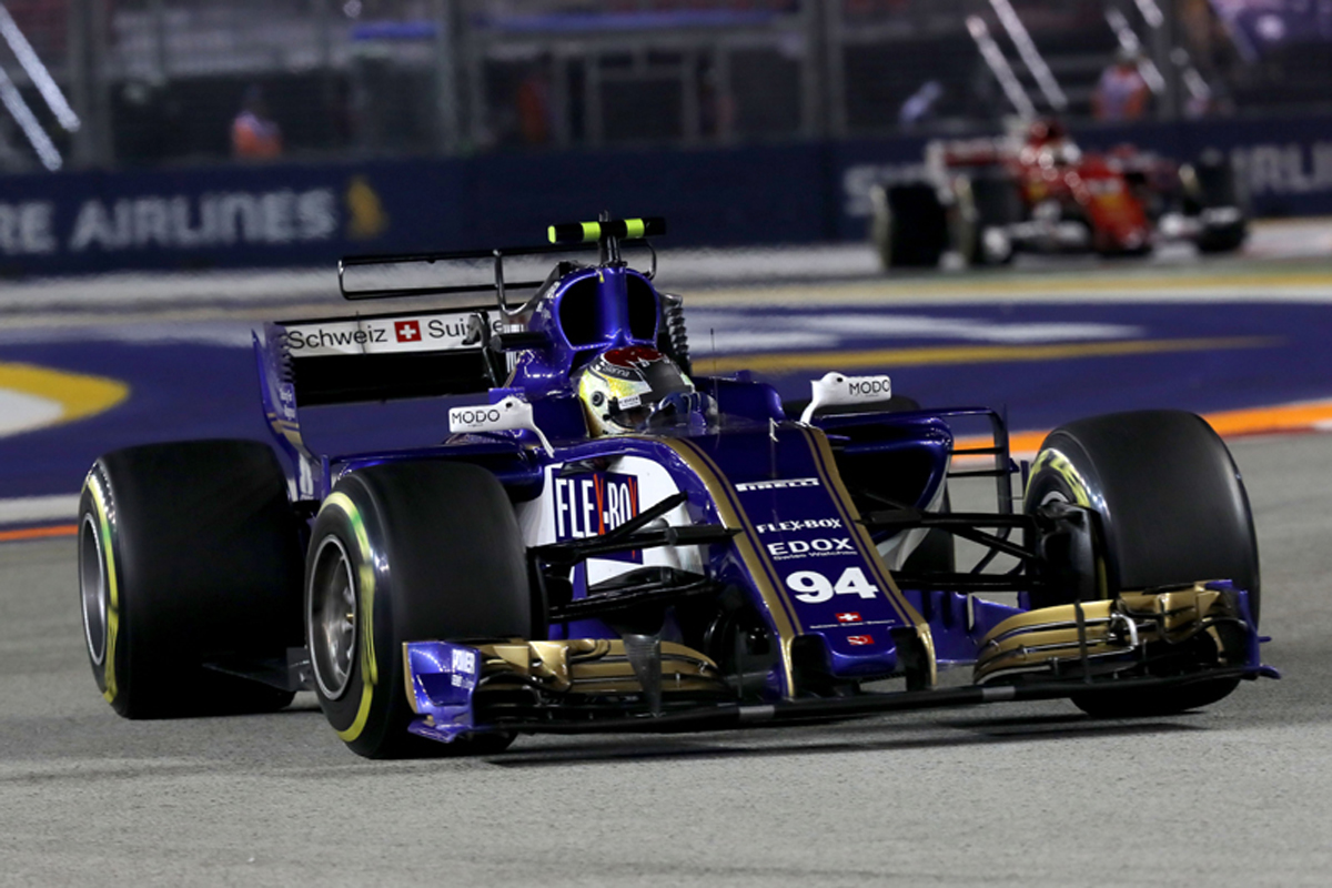ザウバー:F1シンガポールGP 金曜フリー走行レポート