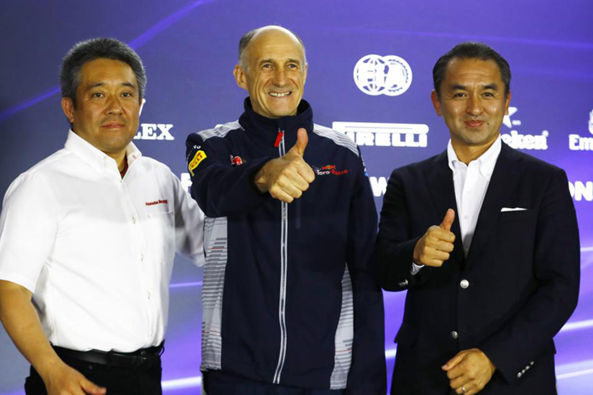 ホンダF1 「2018年の目標はトロ・ロッソとトップ3を争うこと」