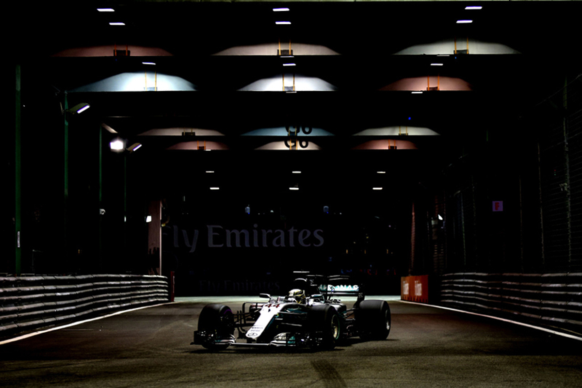メルセデス:F1シンガポールGP 予選レポート