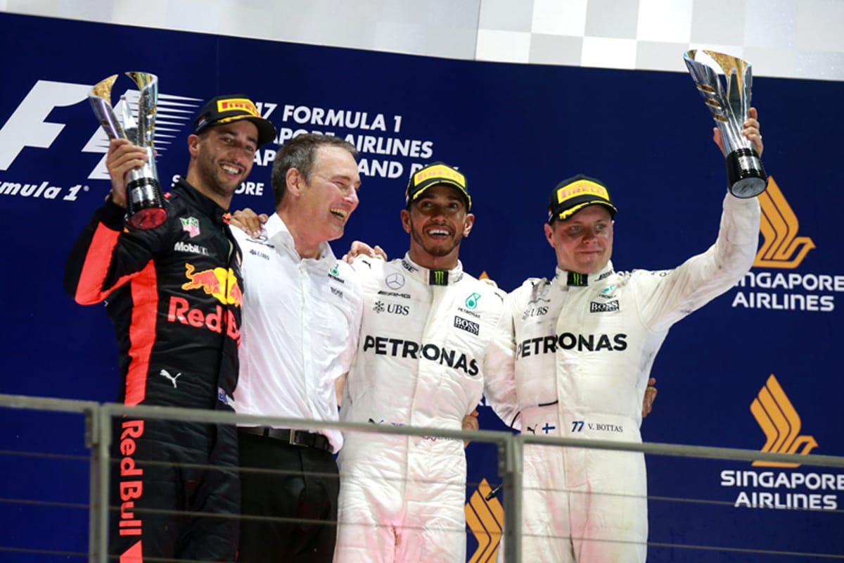 F1 シンガポールGP 決勝：トップ10ドライバーコメント