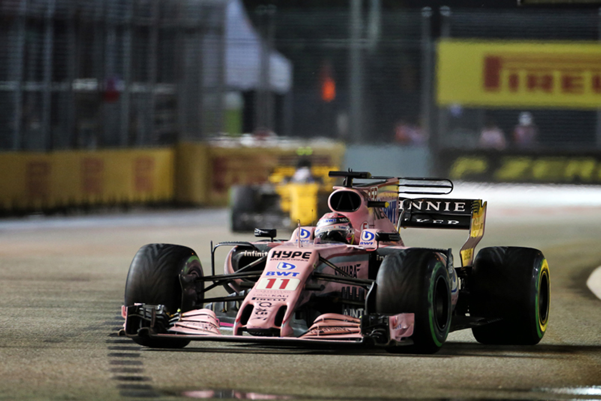 フォース・インディア：手堅くダブル入賞 / F1シンガポールGP