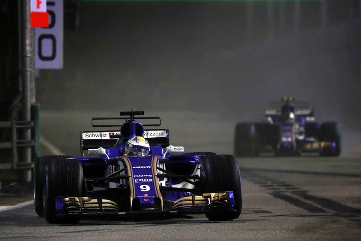 ザウバー：パスカル・ウェーレインが12位完走 / F1シンガポールGP