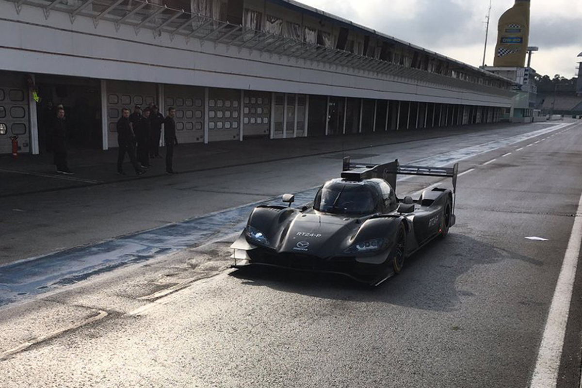 【IMSA】 マツダチーム・ヨースト、2018年参戦マシンをシェイクダウン