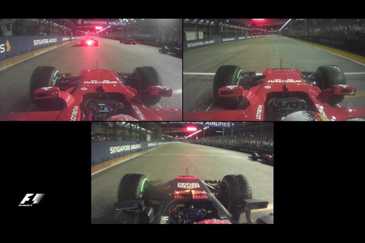 【動画】 F1シンガポールGP：スタート時クラッシュの3名のオンボード