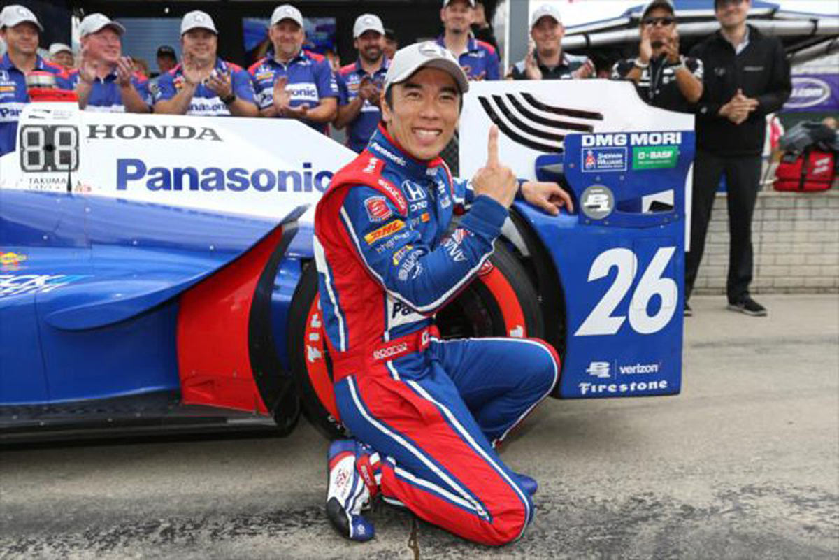 佐藤琢磨 「アンドレッティ・オートスポーツには感謝してもしきれない」