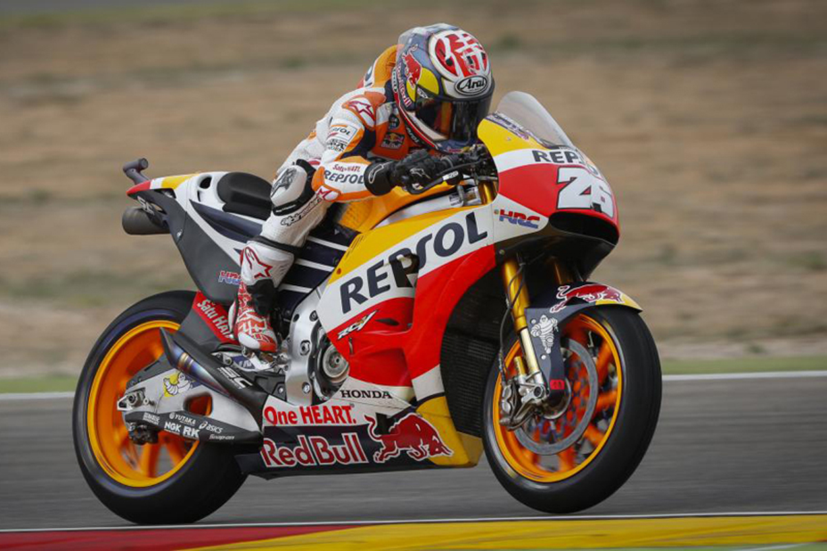 【MotoGP】 第14戦 アラゴンGP:ダニ・ペドロサが初日総合1番手