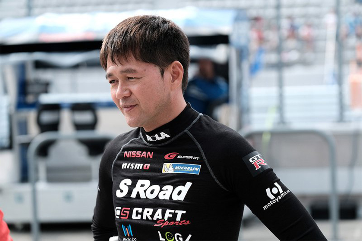 【スーパーフォーミュラ】 本山哲、SUGOでSF14のテストを実施