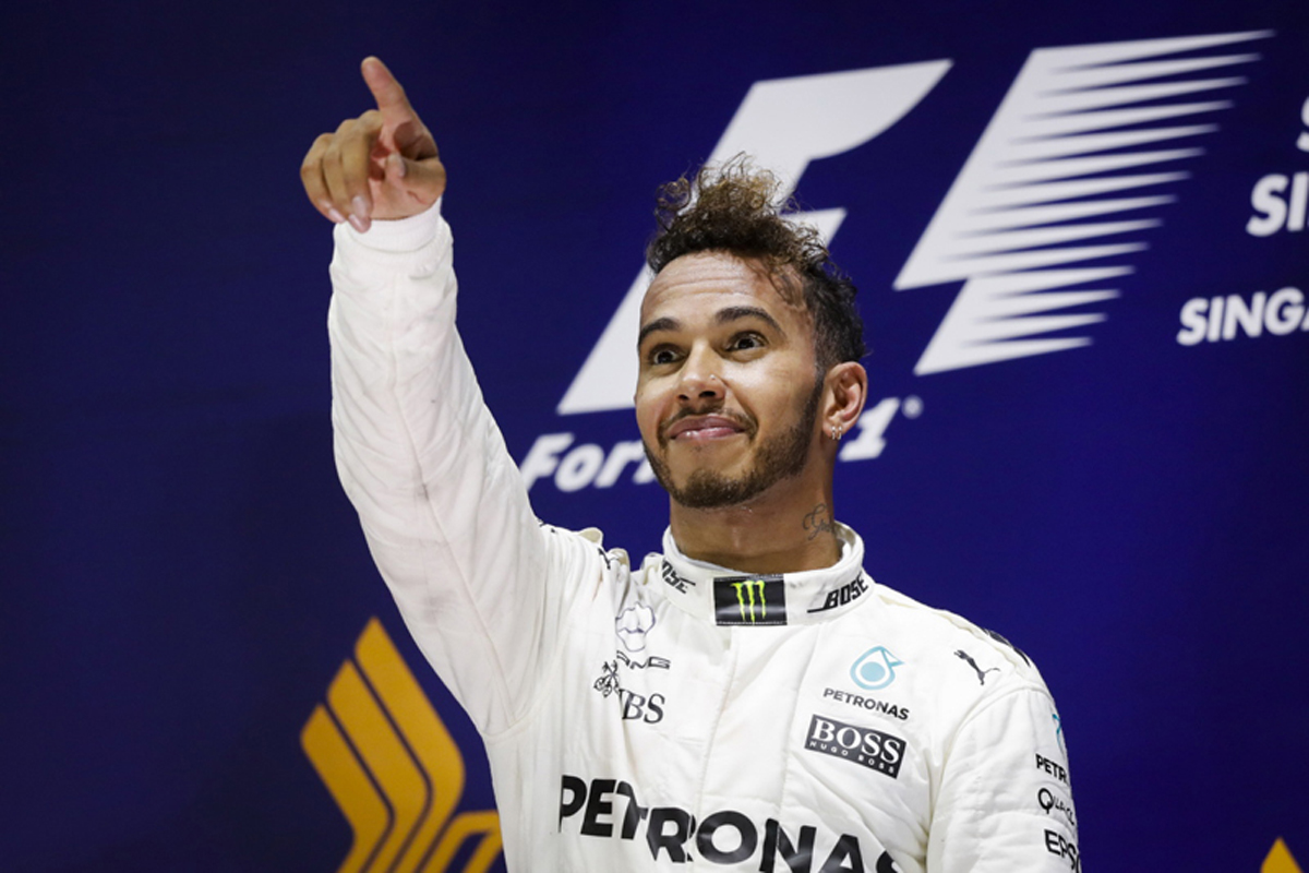 ルイス・ハミルトン 「シューマッハのF1タイトル記録は目指していない」