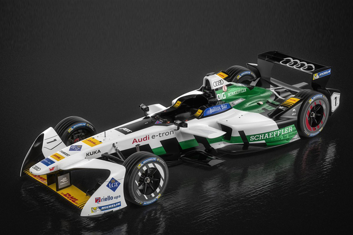【フォーミュラE】 アウディ、ワークス参戦マシン『e-tron FE04』を発表