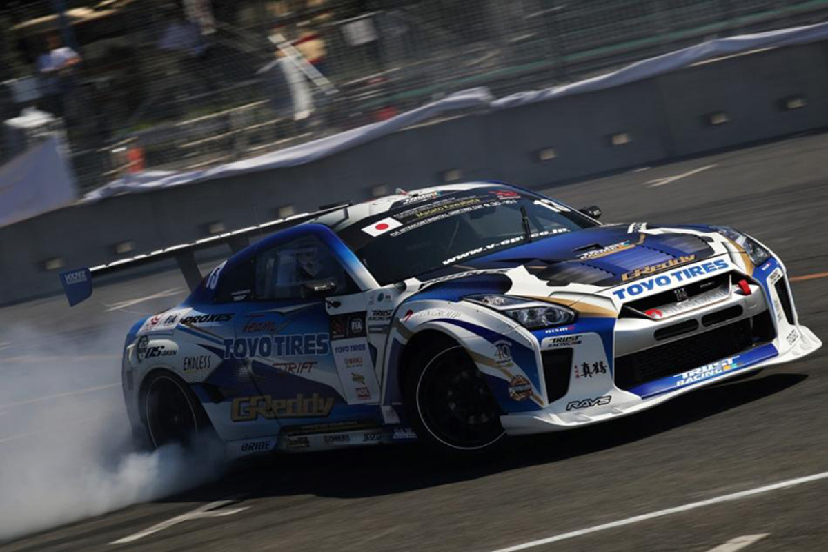 FIA公認ドリフト世界一決定戦がお台場でいよいよ開催