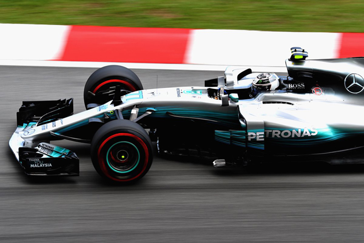 メルセデス、2台で異なる空力パッケージを搭載 / F1マレーシアGP