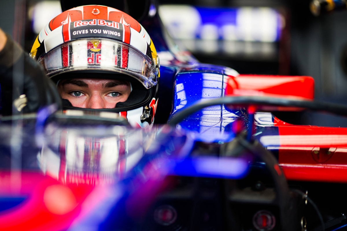 ピエール・ガスリー、F1初予選は「ぜんぜんプレッシャーを感じなかった」