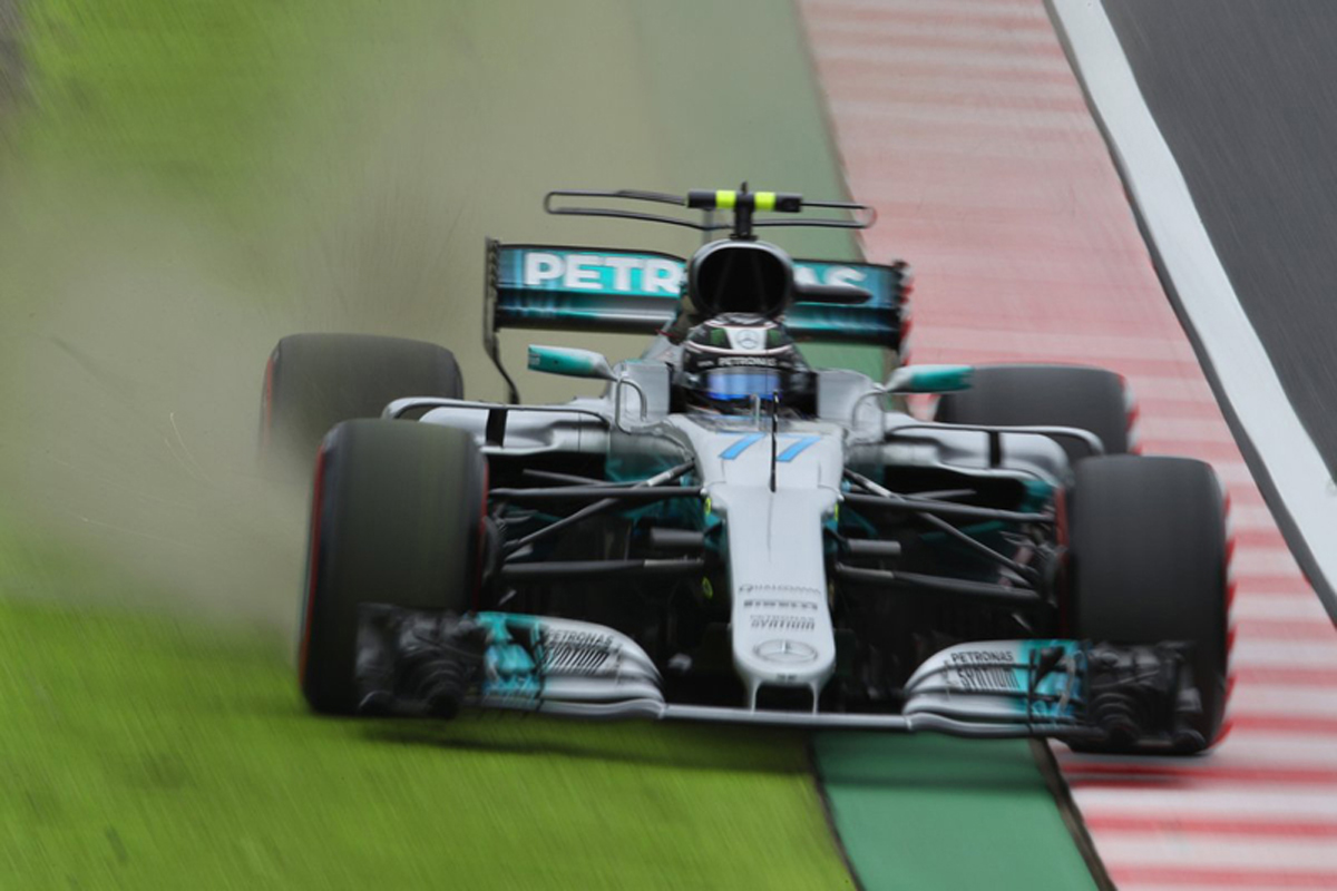 F1日本GP フリー走行3回目:バルテリ・ボッタスが最速タイム