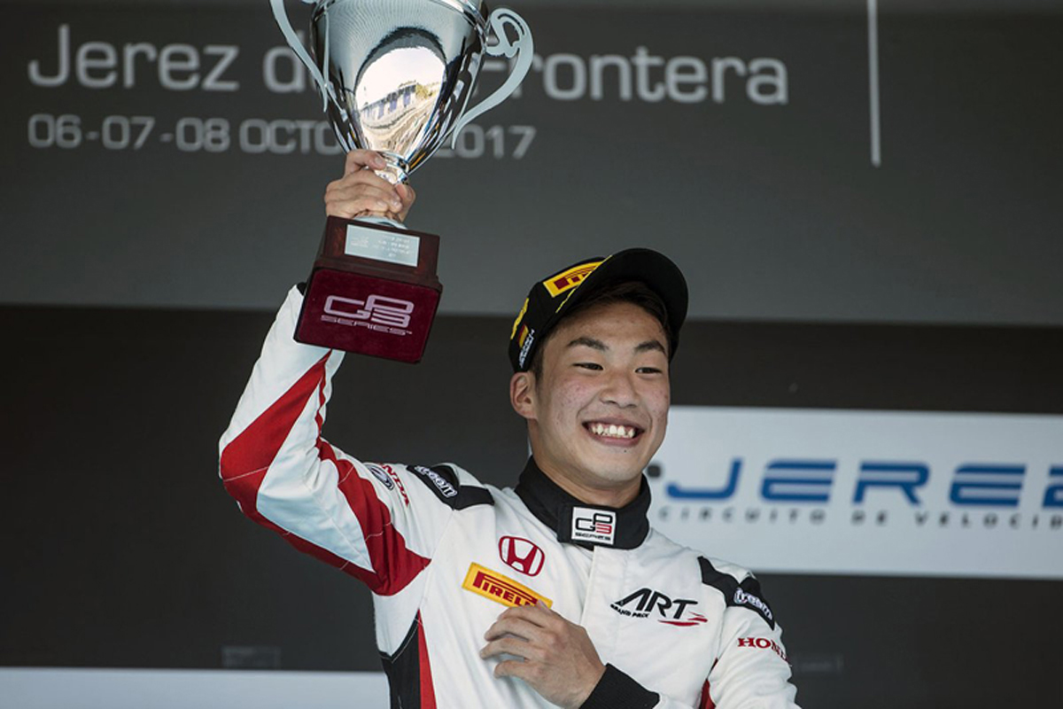 【GP3】 第7戦スペイン レース1:福住仁嶺がポール・トゥ・ウィン!