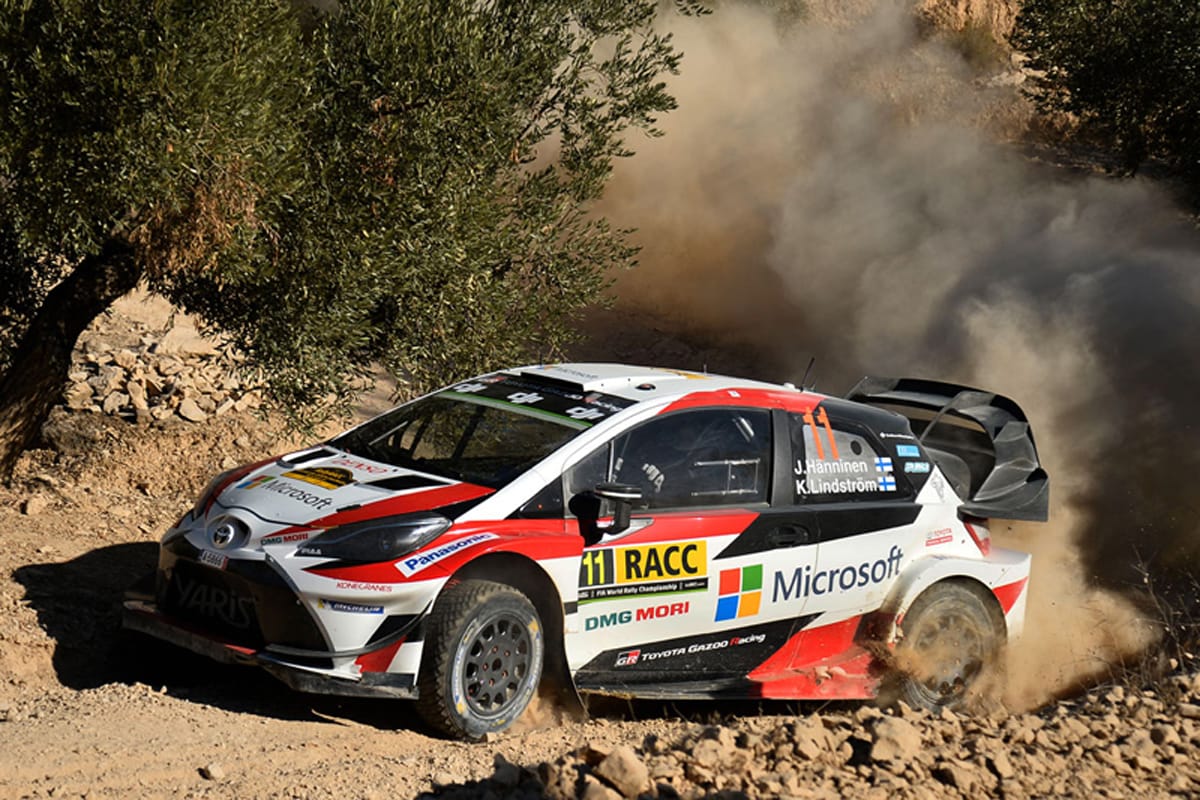 【WRC】 トヨタ：WRC 第11戦 ラリー・スペイン 初日レポート