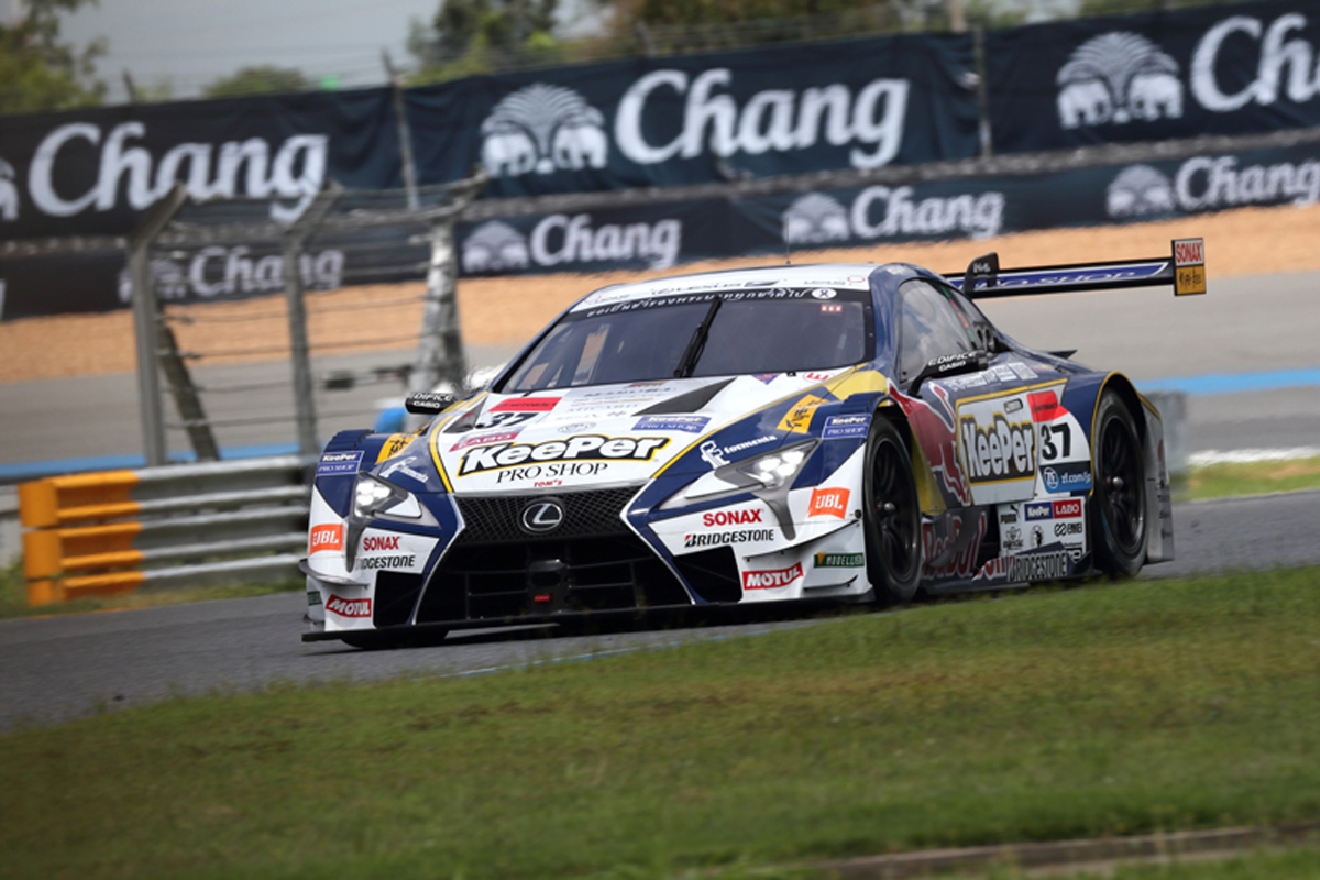 【SUPER GT】 第7戦タイ：KeePer TOM'S LC500がポール・トゥ・ウィン