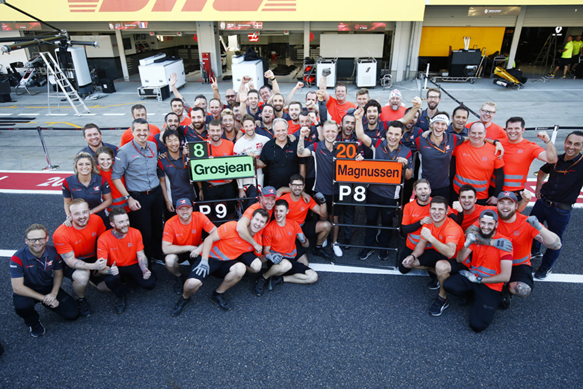 ハース：ダブル入賞でランキング7位に浮上 / F1日本グランプリ