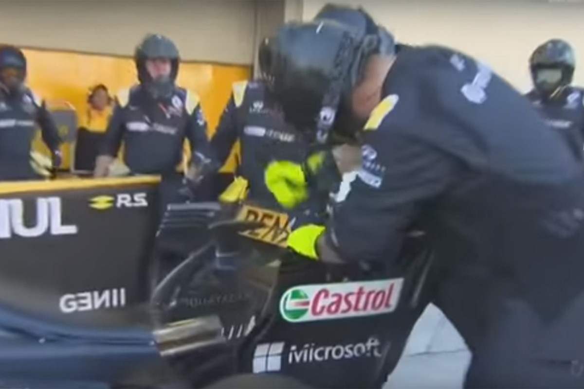 ルノーF1、開きっぱなしになったDRSの修復方法