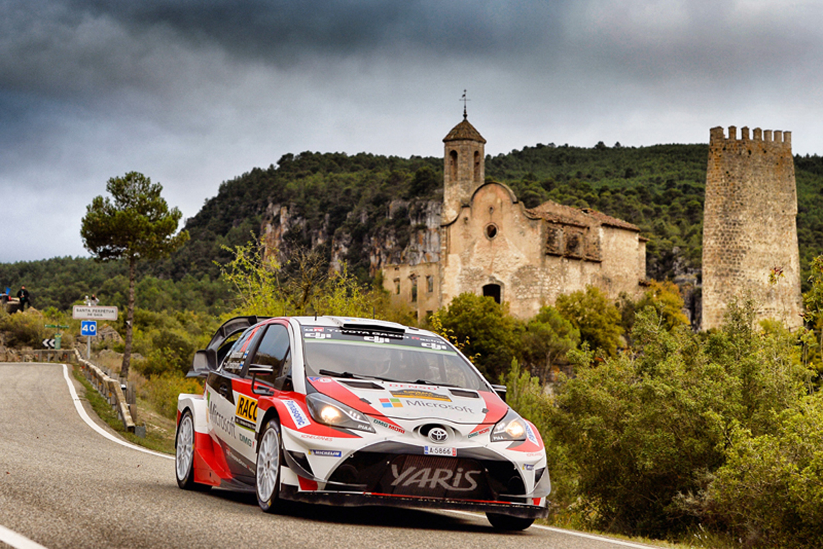 【WRC】 トヨタ:WRC 第11戦 ラリー・スペイン 最終日レポート