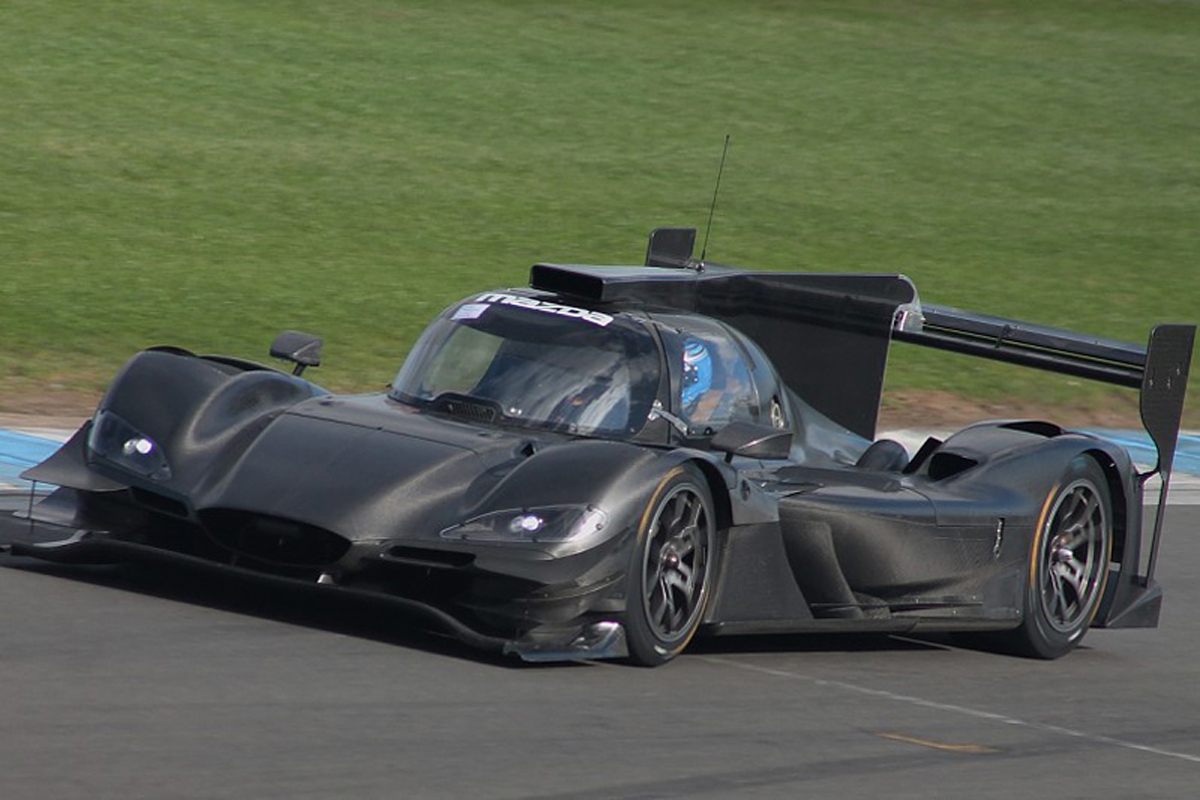 【IMSA】 マツダチーム・ヨースト、新型RT24-Pをドニントンで初テスト