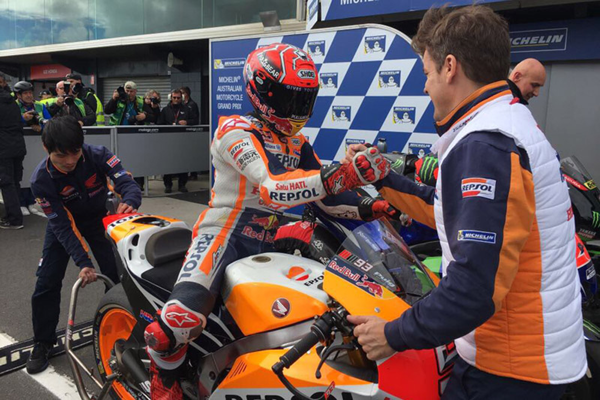 【MotoGP】 第16戦 オーストラリアGP 予選：マルク・マルケスがポール
