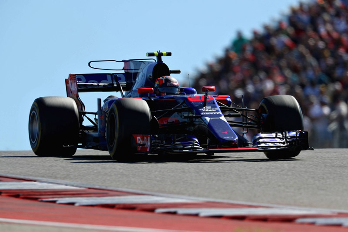 トロ・ロッソ：ダニール・クビアトが復帰戦で10位入賞 / F1アメリカGP
