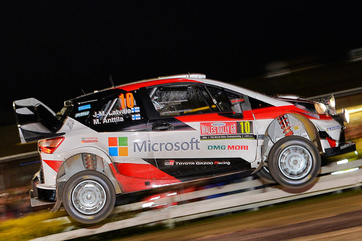 【WRC】 トヨタ:第12戦 ラリー・グレートブリテン 1日目レポート