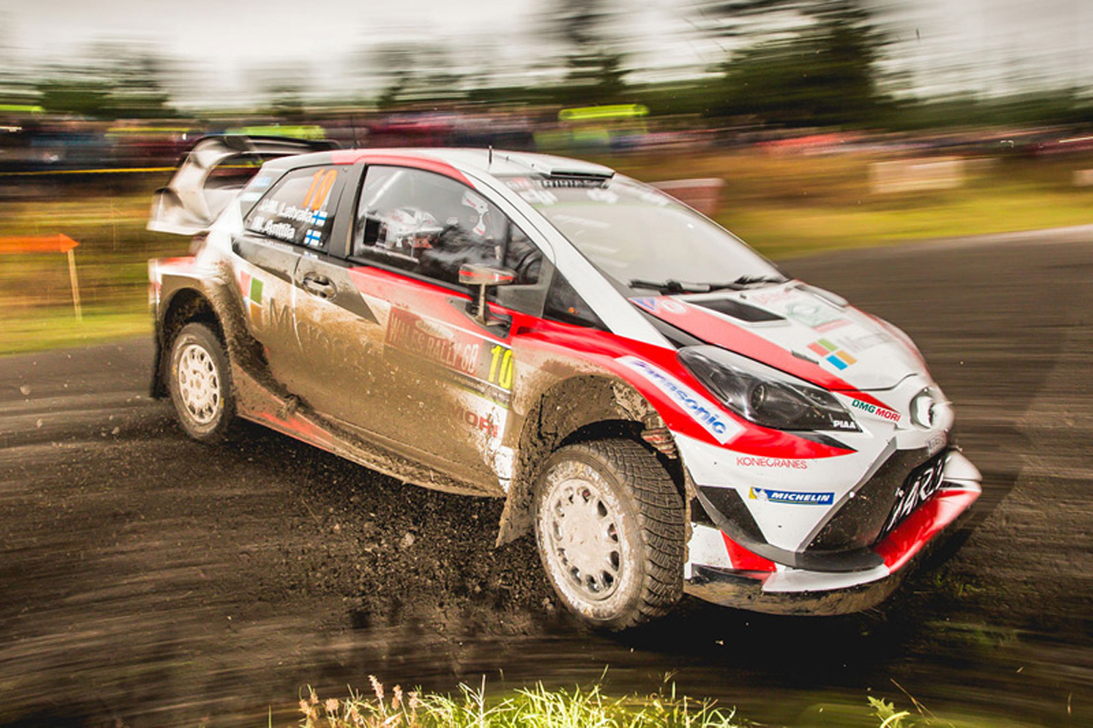 【WRC】 トヨタ:第12戦 ラリー・グレートブリテン 3日目レポート
