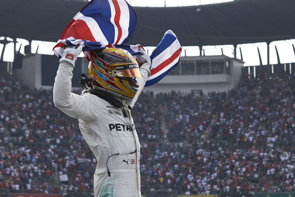 メルセデス:ルイス・ハミルトンが4度目のタイトル獲得 / F1メキシコGP