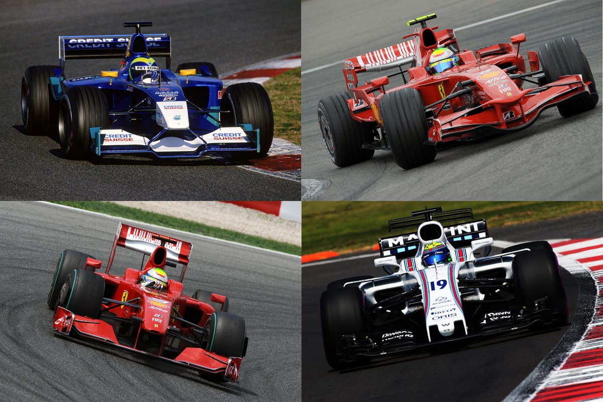 フェリペ・マッサ 歴代F1マシン