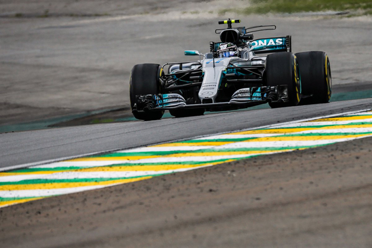 F1ブラジルGP フリー走行3回目:バルテリ・ボッタスが最速タイム