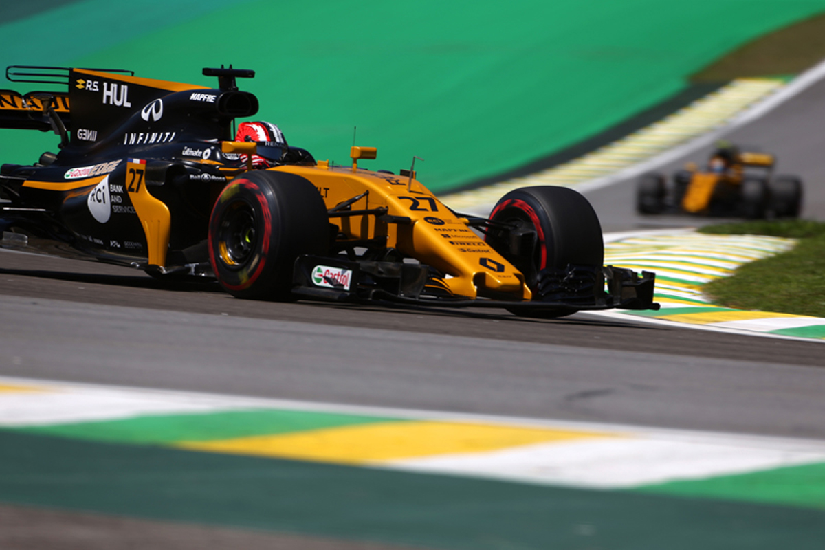 ルノー：F1ブラジルGP 金曜フリー走行レポート