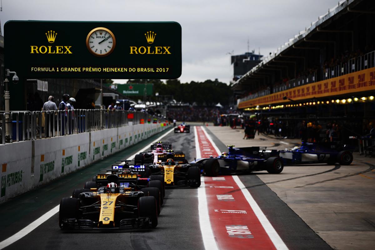 F1 ブラジルグランプリ：暫定スターティンググリッド