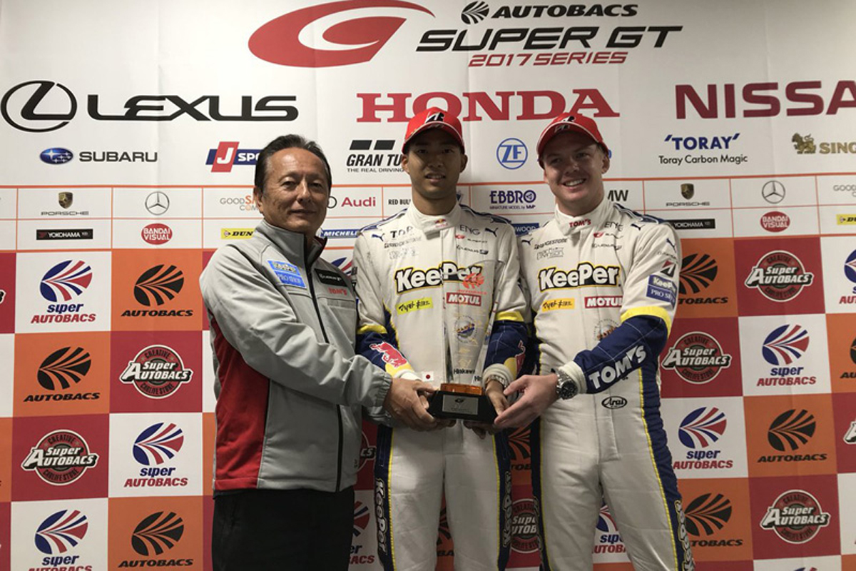 【SUPER GT】 2017年チャンピオン＆最終戦トップ3ドライバー コメント