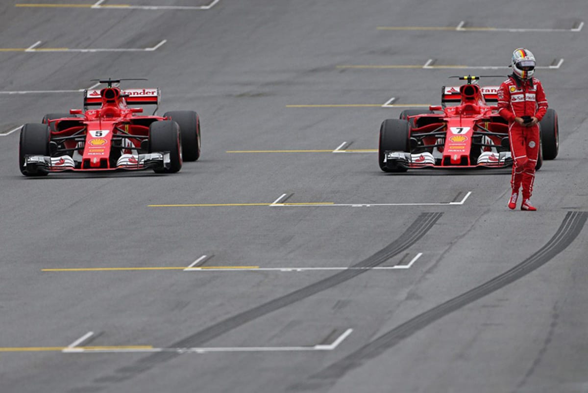 F1 ブラジルグランプリ：決勝スターティンググリッド