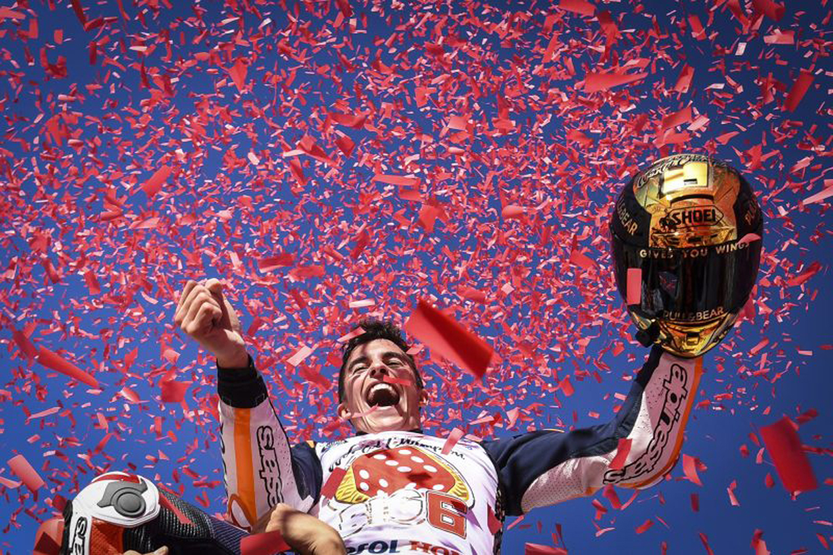 【MotoGP】 マルク・マルケスがタイトル2連覇…ホンダは3冠達成