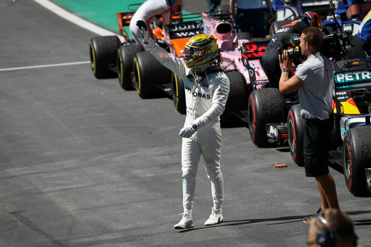メルセデス：ボッタスが2位、ハミルトンは4位入賞 / F1ブラジルGP