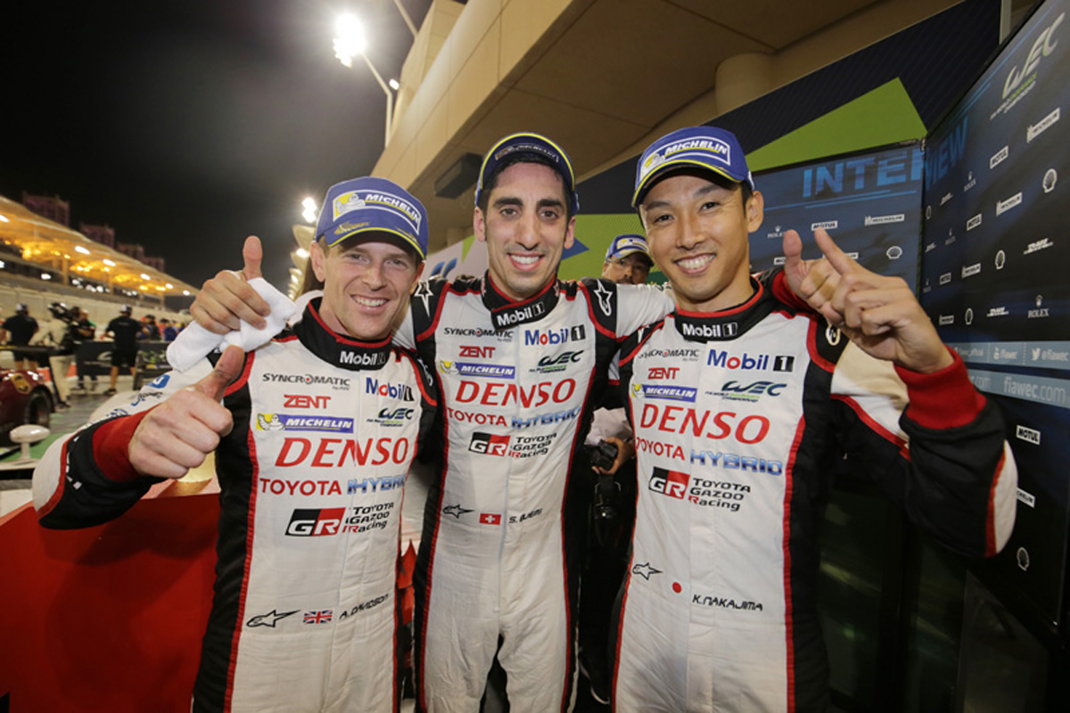 【WEC】 トヨタ：WEC 最終戦 第9戦 バーレーン6時間 決勝レポート