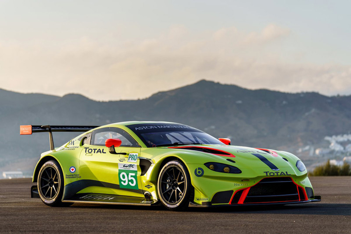 アストンマーティン、2018年WEC参戦マシン『ヴァンテージ GTE』を発表
