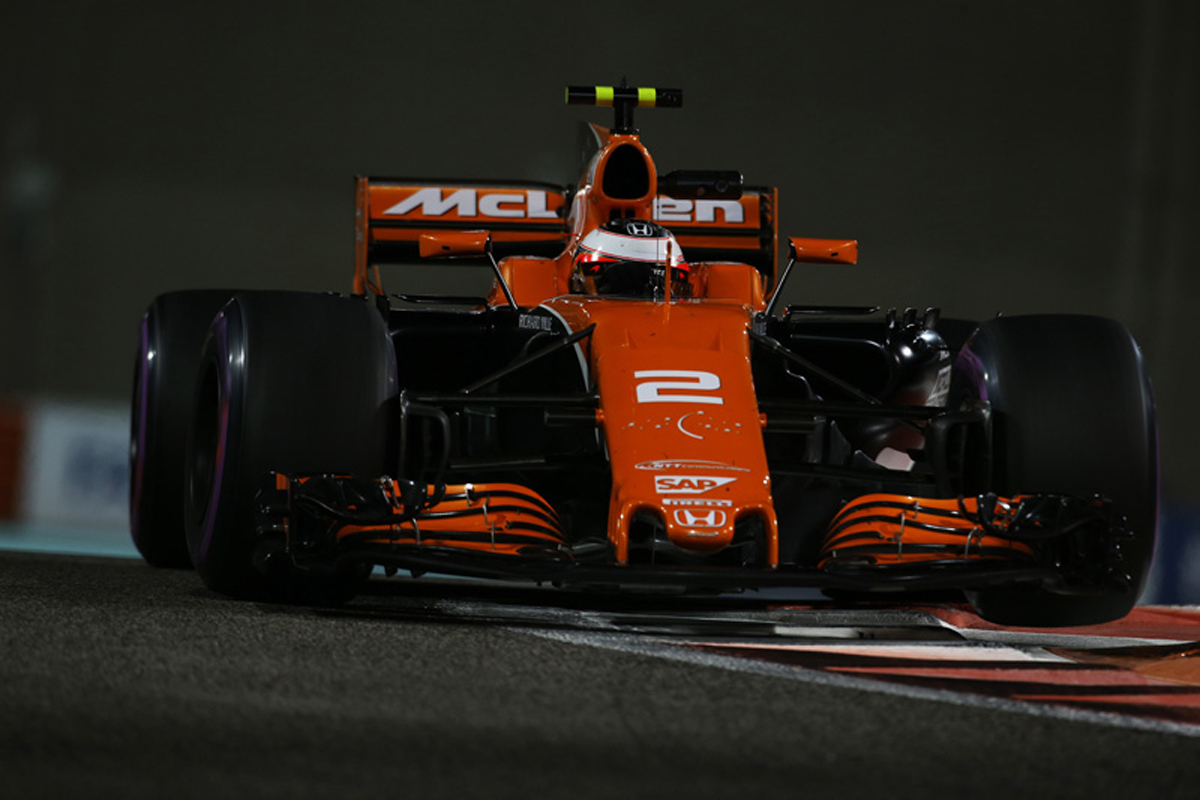 マクラーレン・ホンダ:F1アブダビGP 金曜フリー走行レポート