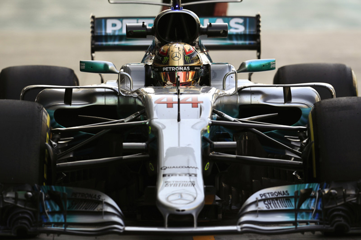メルセデス：F1アブダビGP 金曜フリー走行レポート
