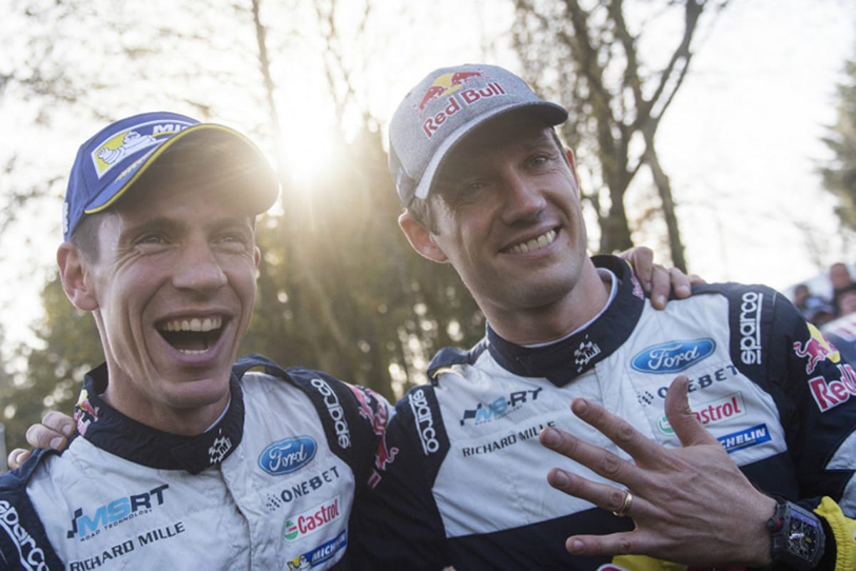【WRC】 セバスチャン・オジェ、2018年のMスポーツ残留が決定
