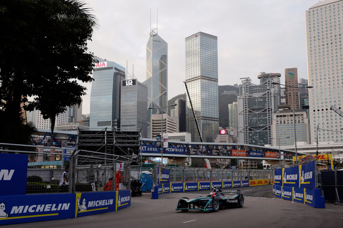 【フォーミュラE】 香港ePrix フリー走行2回目:小林可夢偉は14番手