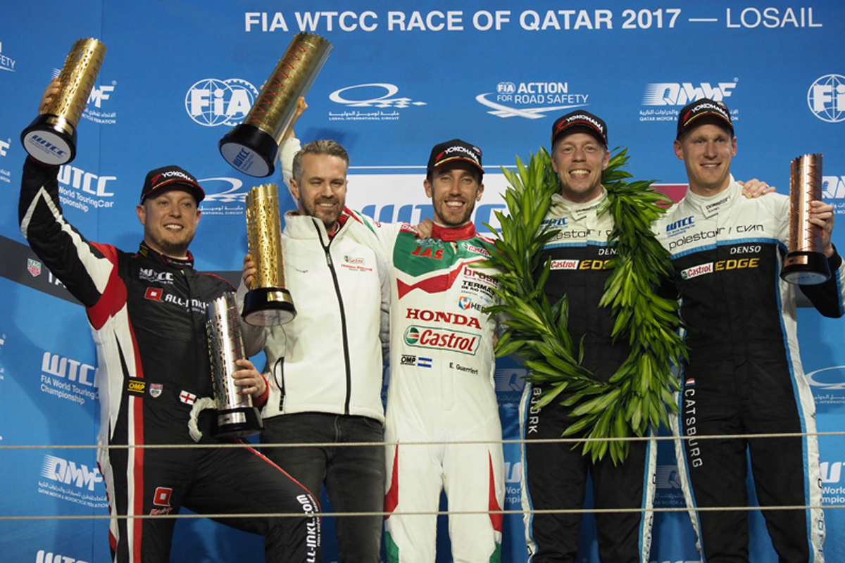 【WTCC】 ホンダ、惜しくも両タイトルを2位で終える / 最終戦カタール