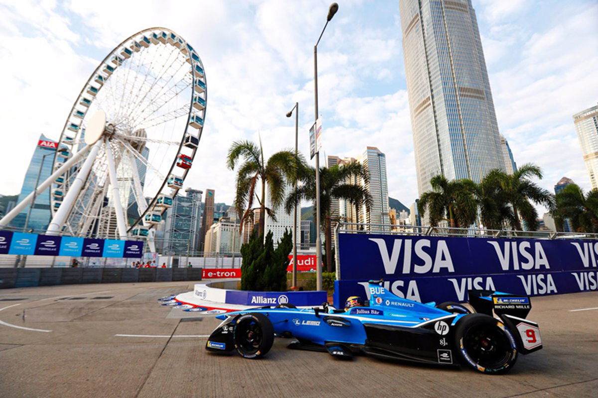 【フォーミュラE】 第2戦 香港ePrix フリー走行:小林可夢偉は12番手