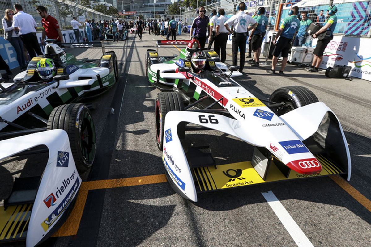 【フォーミュラE】 アウディ:開幕戦・第2戦 香港ePrix 決勝レポート