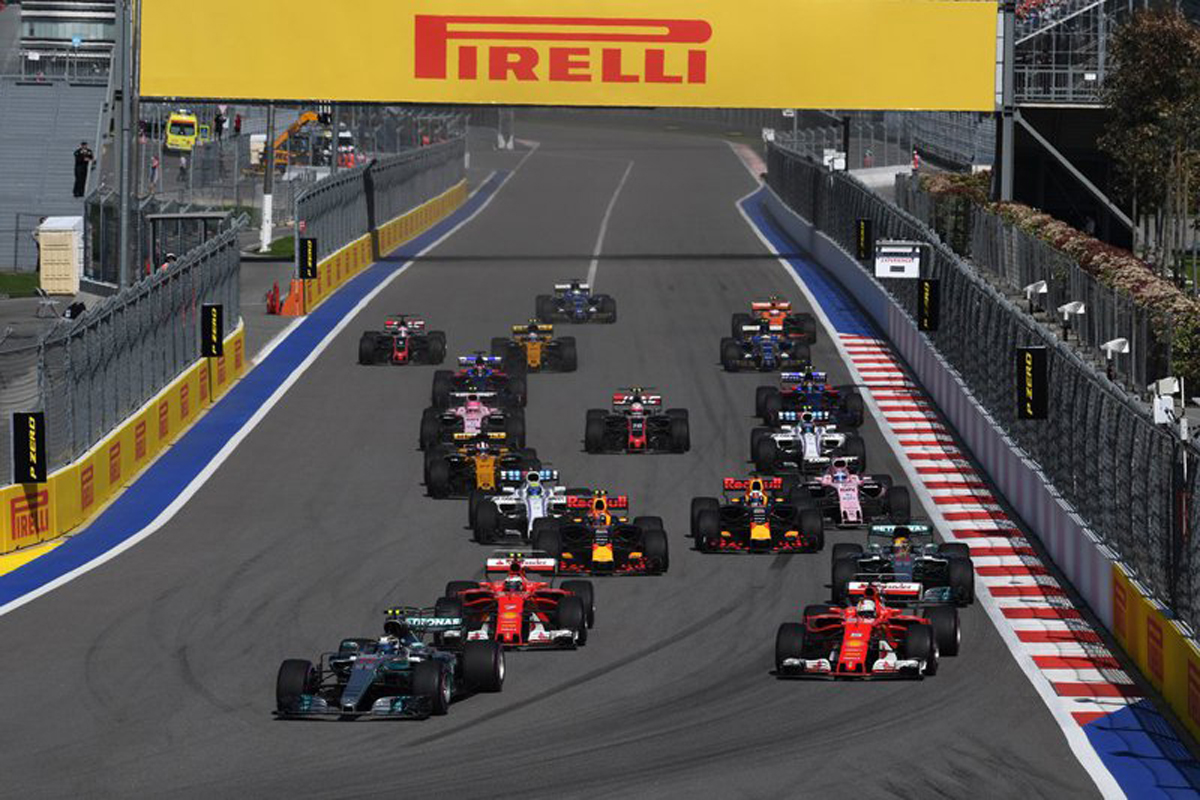 【F1】 2017年のオーバーテイク数は前年比47%減