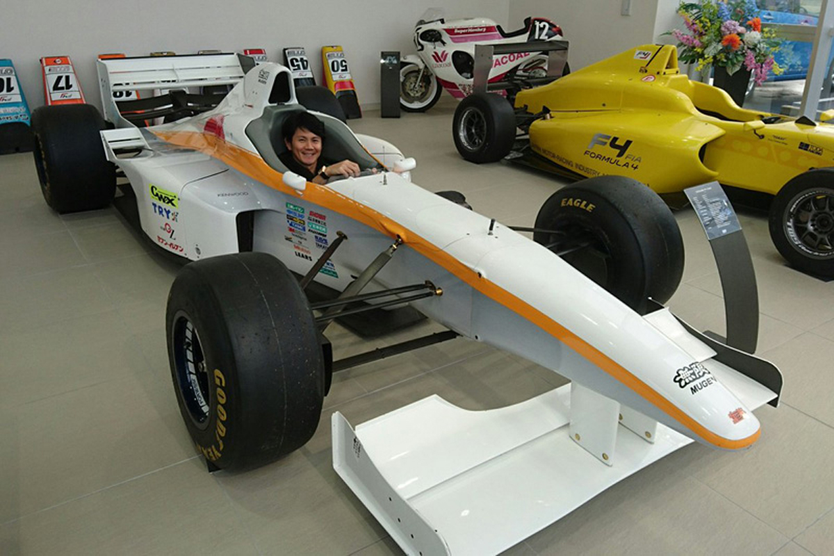 中野信治、幻のF1マシン“童夢F105”と21年ぶりの再会