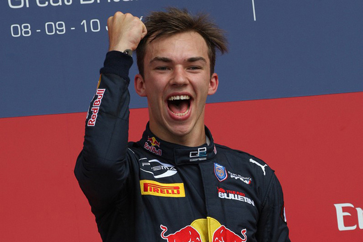 ピエール・ガスリー、GP2初優勝直前に悲惨な交通事故