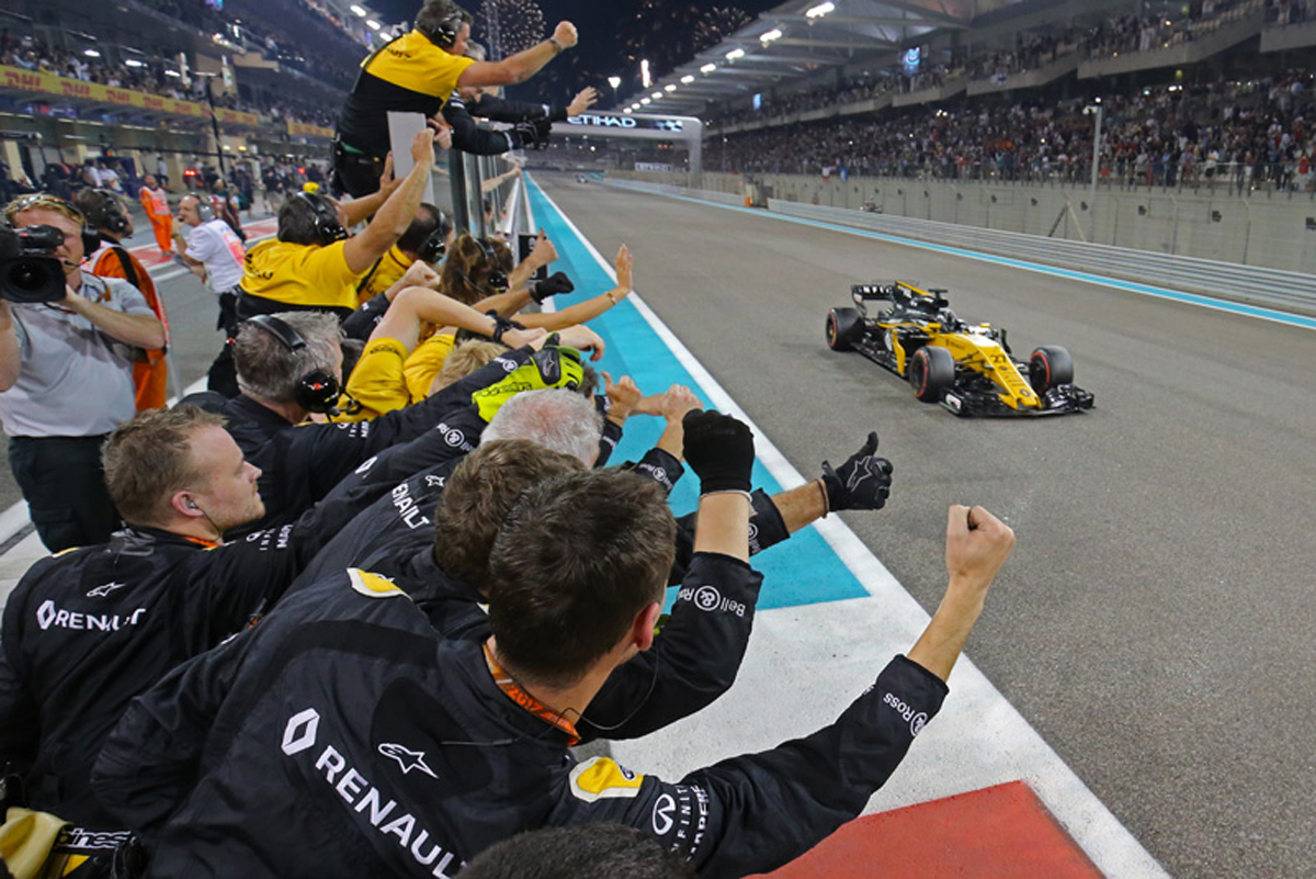 ルノーF1 「2018年の目標は選手権順位よりもパフォーマンス向上」